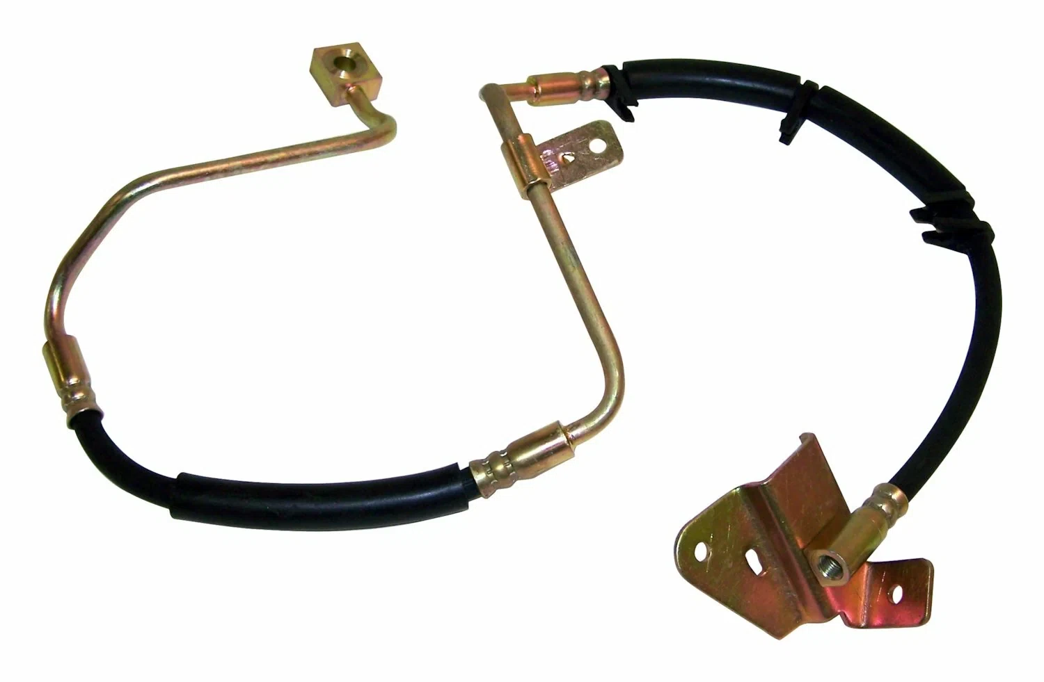 Crown Automotive - Metal Black Brake Hose - 52128093AB